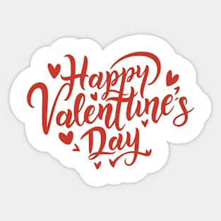 HAPPY VALENTINE'S DAY Sticker